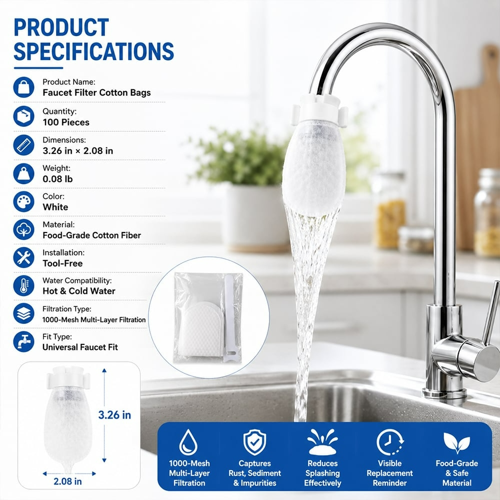 Faucet Filter Cotton Bags