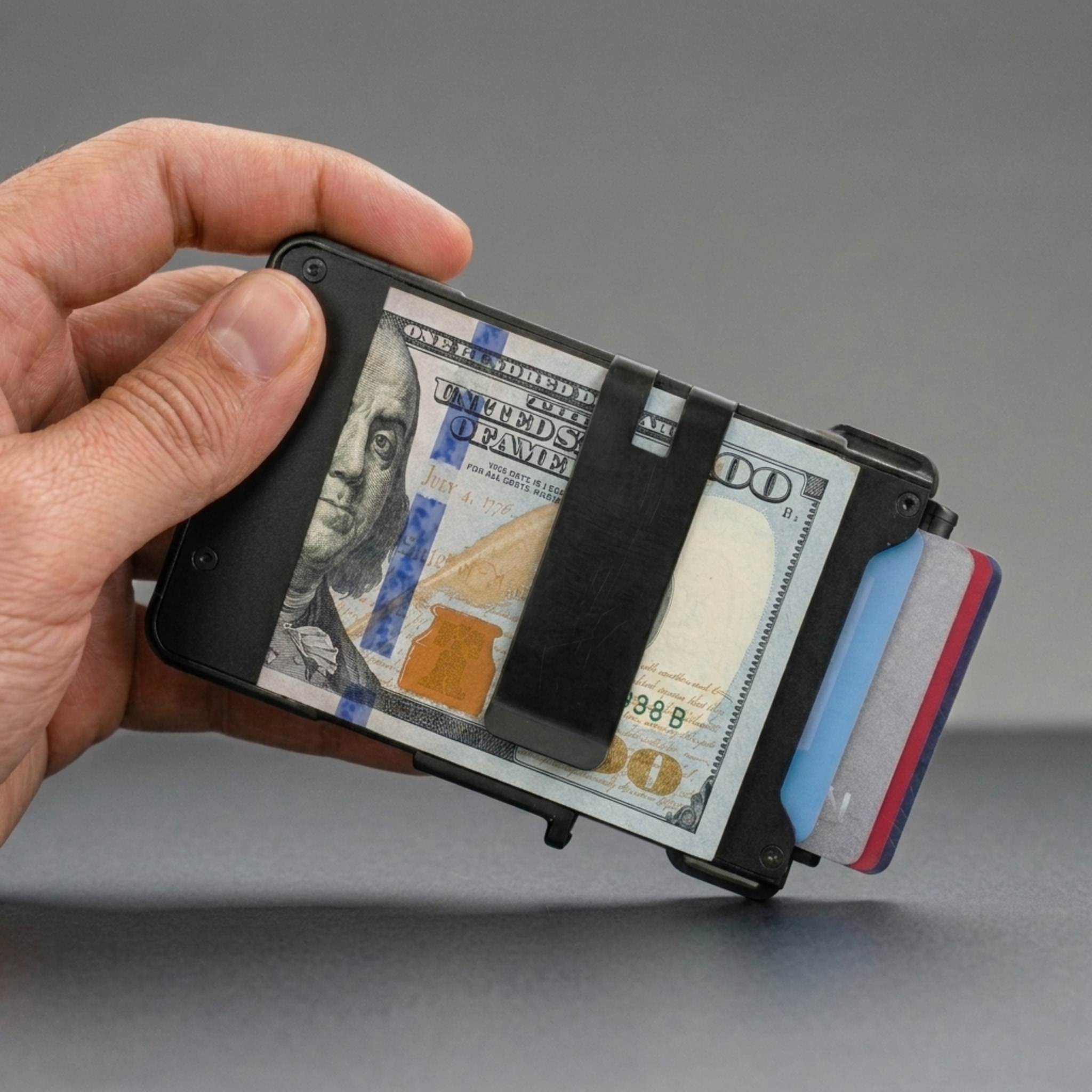 Meracines MagVault® Minimalist Wallet - Maximum Capacity. Minimal Footprint.