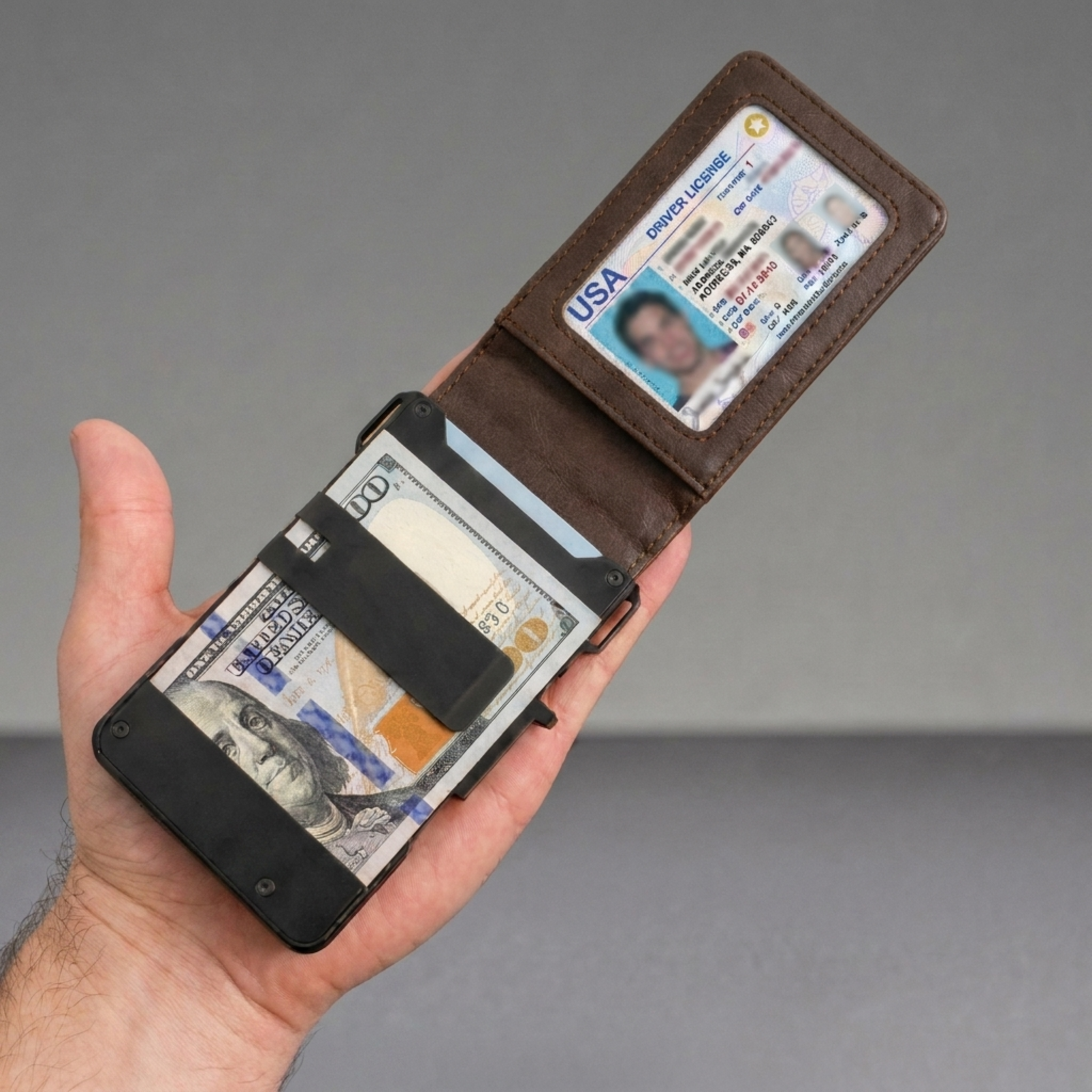 Meracines MagVault® Minimalist Wallet - Maximum Capacity. Minimal Footprint.